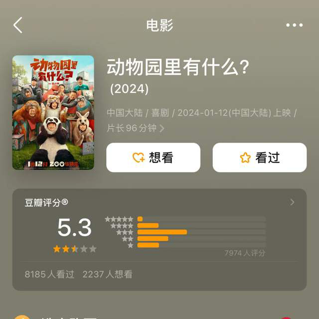 包贝尔的《动物园里有什么》计划亏本成本高昂，寻找翻拍五部电影的突破点仍未见曙光